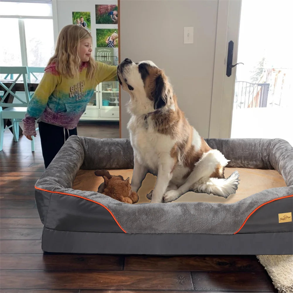 SnoozeHounnd™ Orthopedic Luxe Dog Bed