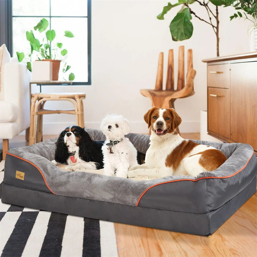 SnoozeHounnd™ Orthopedic Luxe Dog Bed