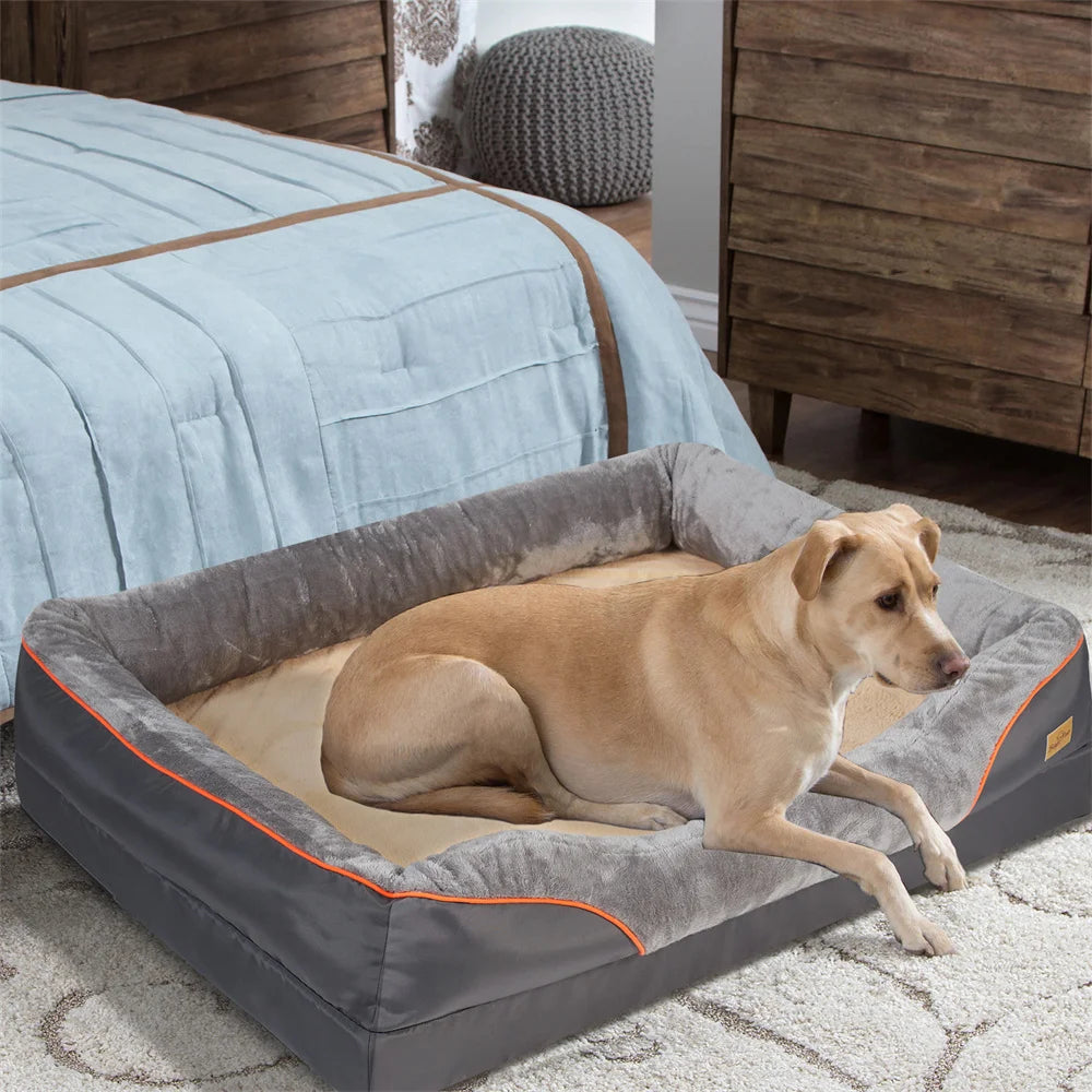 SnoozeHounnd™ Orthopedic Luxe Dog Bed