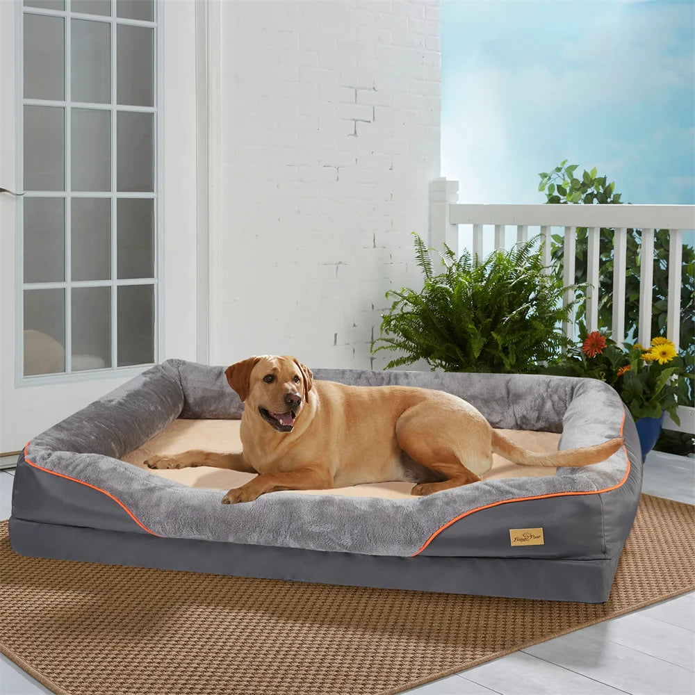 SnoozeHounnd™ Orthopedic Luxe Dog Bed
