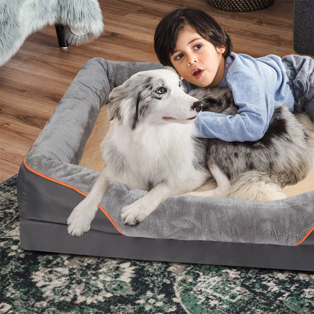 SnoozeHounnd™ Orthopedic Luxe Dog Bed